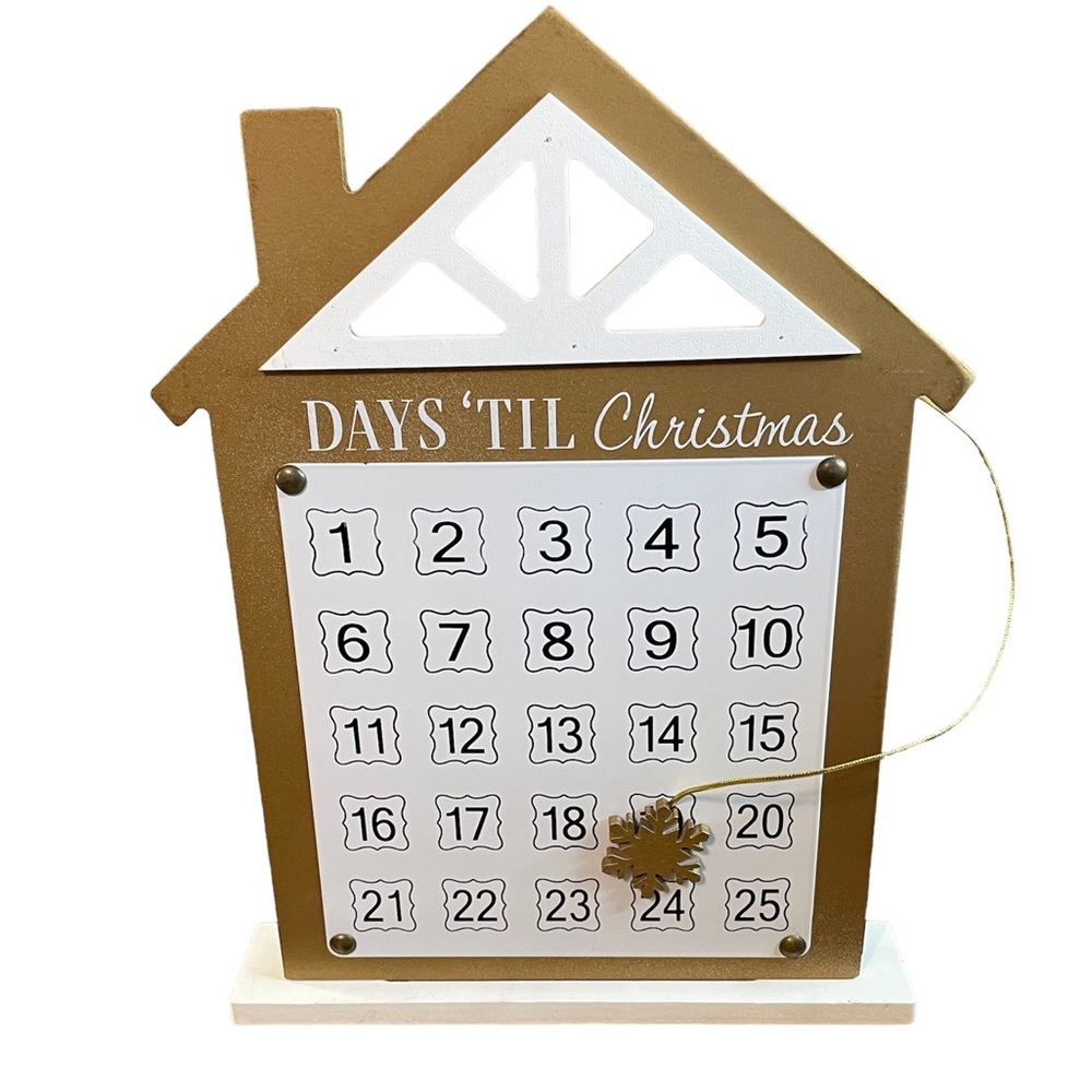 Magnetic Days til Christmas calendar NWOT